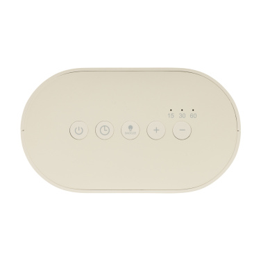 Logo trade advertising products image of: LumaRise RCS reycled plastic white noise alarm clock