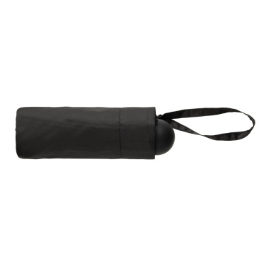 Logo trade promotional giveaways picture of: 19.5" Aware™ RPET super mini manual 190T Pongee umbrella