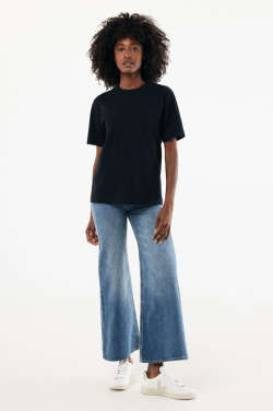 Logo trade promotional gifts image of: IQONIQ Nikko heavyweight recycled cotton t-shirt