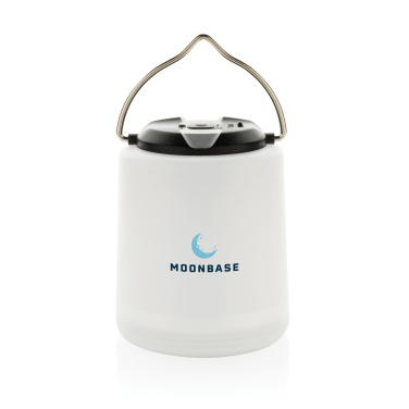 Logotrade corporate gift image of: Limio RCS recycled plastic portable re-chargeable table lamp