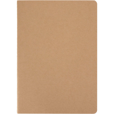 Logo trade promotional products picture of: Slyk A5 kraft cahier notebook with dotted pages
