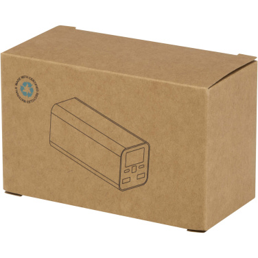Logotrade advertising products photo of: Acamar 20.000 mAh 70W recycled aluminium laptop power bank