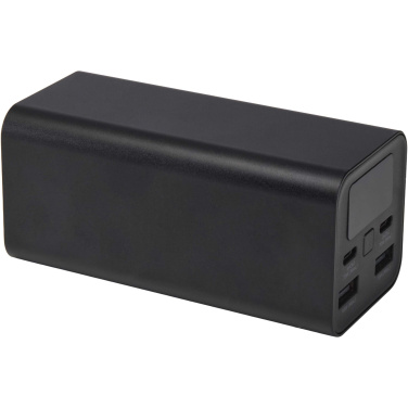 Logotrade promotional gift picture of: Acamar 20.000 mAh 70W recycled aluminium laptop power bank