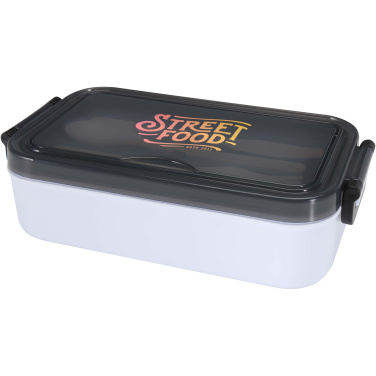 Logotrade promotional giveaway picture of: Snappy lunch box and cutlery set