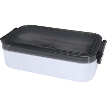 Logotrade promotional merchandise picture of: Snappy lunch box and cutlery set