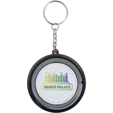 Logo trade promotional giveaway photo of: Spinx recycled plastic gyroscope fidget keychain