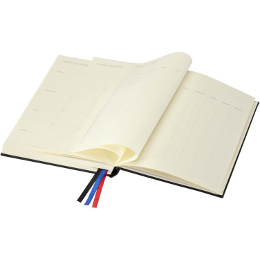 Logo trade corporate gift photo of: Alder A5 hard cover notebook