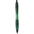 Nash recycled plastic ballpoint pen with black trims (black ink), Green