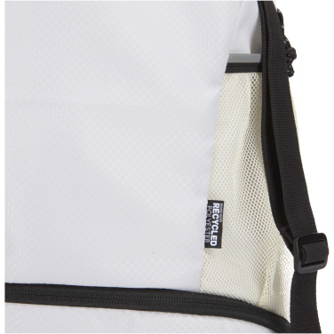 Logotrade corporate gift image of: Nomad GRS recycled sports drawstring bag with bottom compartment 18L