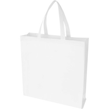 Logo trade business gift photo of: EcoSeal GRS recycled nonwoven gusset tote bag 12L