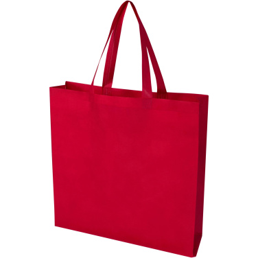 Logo trade promotional giveaway photo of: EcoSeal GRS recycled nonwoven gusset tote bag 12L