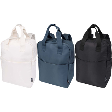 Logotrade promotional giveaway image of: Trip 14” Aware™ recycled travel laptop backpack 9L