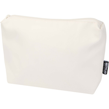 Logo trade promotional item photo of: Trip Aware™ recycled travel toiletry pouch 2L