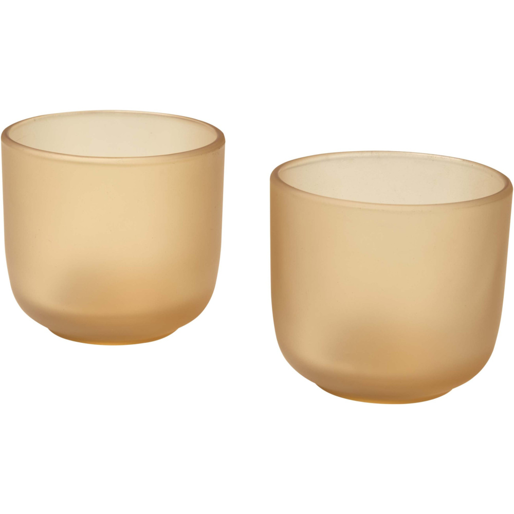 Logotrade promotional product image of: Male 200 ml glass cups - set of 2