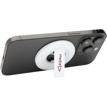 Logotrade promotional item picture of: Ain recycled plastic magnetic phone stand with bottle opener