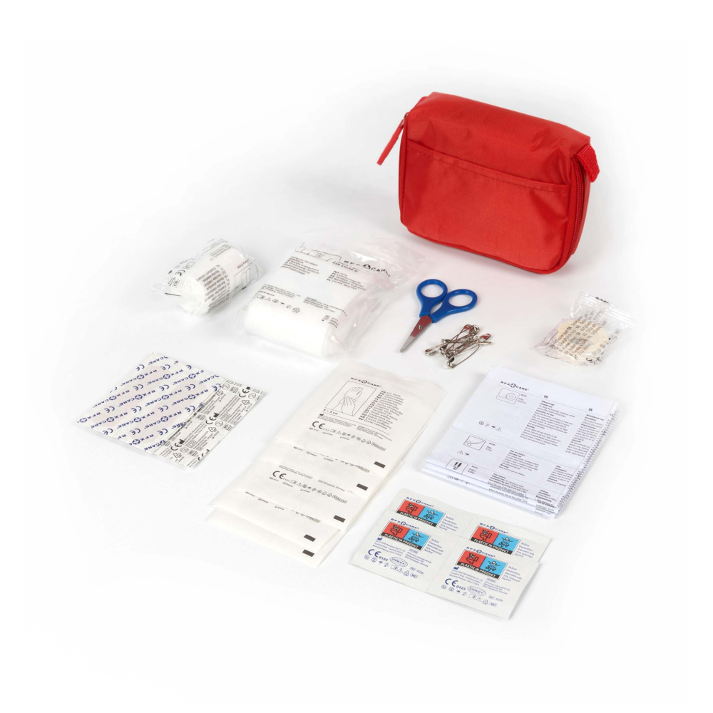 Logo trade promotional merchandise picture of: Basic 31-piece First Aid kit