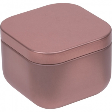 Logo trade promotional items image of: Candle in tin PRAGUE