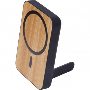 Logo trade corporate gifts image of: Wireless power bank 5 000 mAh CAIRO