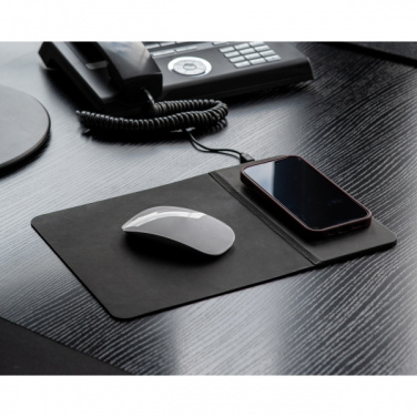 Logotrade promotional merchandise photo of: Mousepad with Wireless Charging ROTHERHAM