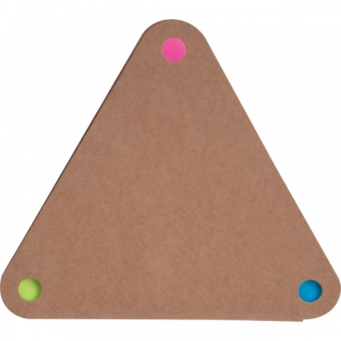 Logo trade promotional items image of: Sticky Note Booklet BOSTON