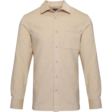 Logo trade promotional merchandise photo of: Alum corduroy unisex shirt
