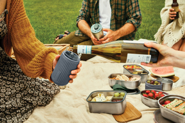 Logo trade promotional products image of: Black+Blum Glass Travel Cup 340ML