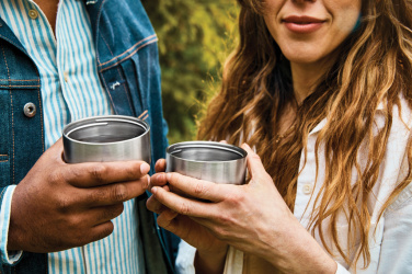 Logo trade business gift photo of: Black+Blum Explorer Flask Duo 1L