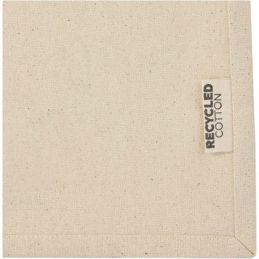 Logo trade advertising product photo of: Odessa 220 g/m² GRS recycled cotton mini gusset tote bag 9L