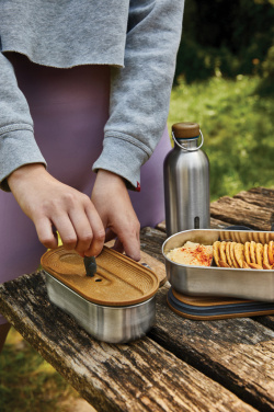 Logo trade promotional giveaway photo of: Black+Blum Stainless Steel Double Bento Box
