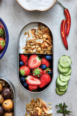 Logo trade promotional gifts image of: Black+Blum Stainless Steel Double Bento Box