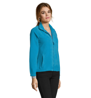 Logotrade promotional gift image of: NORTH WOMEN ZIPPED FLEECE
