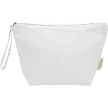 Logotrade promotional giveaway picture of: Odisha 180 g/m² OCS organic large accessory pouch 3L
