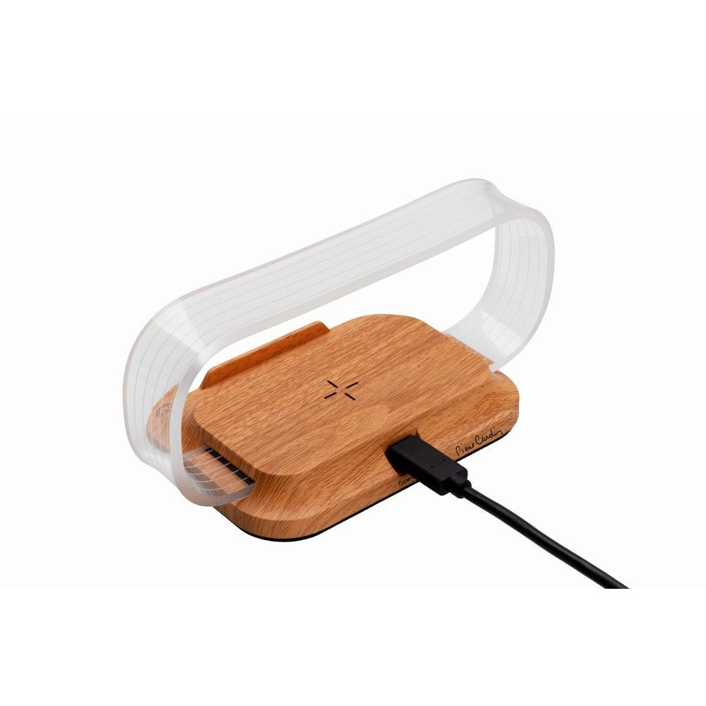 Logotrade promotional giveaway picture of: Phone stand with wireless charger JEROME Pierre Cardin