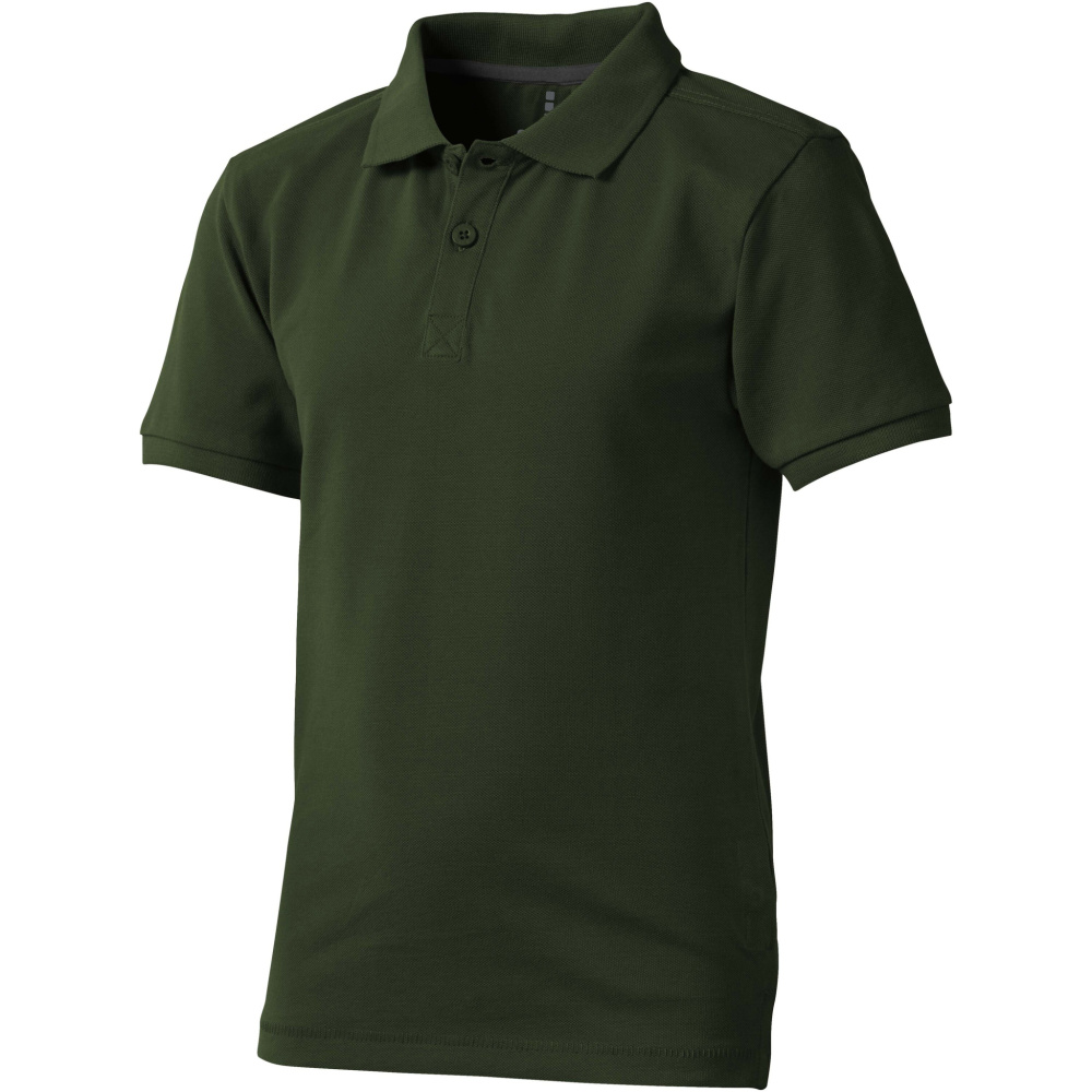 Logo trade business gift photo of: Calgary short sleeve kids polo