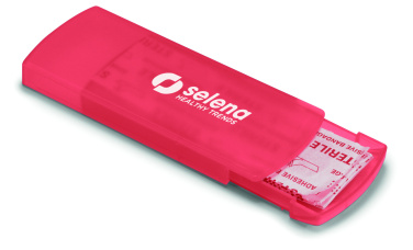 Logo trade promotional gift photo of: Container with plasters