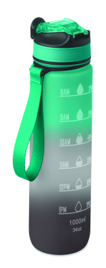 Logotrade advertising products photo of: Sports water bottle RPET 1L