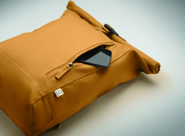Logo trade corporate gifts image of: Roll top backpack 390 gr/m²