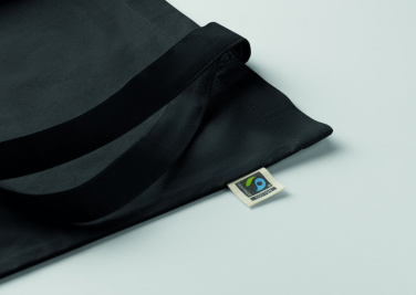 Logo trade promotional merchandise image of: Shopping bag Fairtrade 180gr