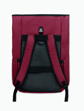Logo trade promotional gifts picture of: Rolltop laptop rucksack 600D
