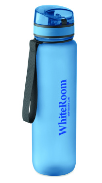 Logo trade promotional gifts picture of: Sports water bottle RPET 1L