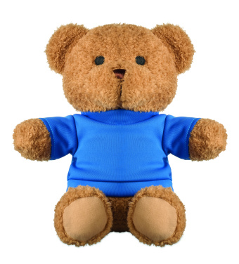 Logotrade corporate gift image of: Teddy bear with t-shirt 23 cm