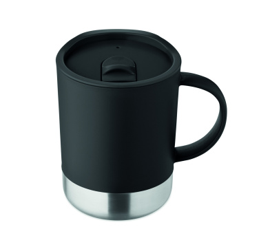Logo trade business gifts image of: Single wall mug 300ml