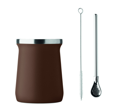 Logo trade promotional merchandise image of: Yerba mate tea cup