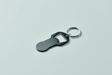 Logo trade promotional merchandise image of: Recycled aluminium bottle opener