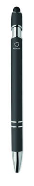 Logo trade promotional merchandise image of: Recycled aluminium stylus pen