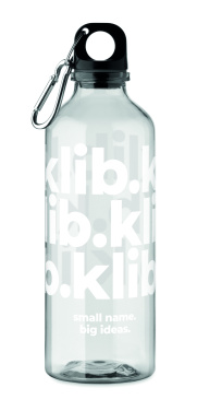 Logo trade advertising products image of: RPET bottle 500ml