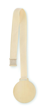 Logotrade promotional item image of: Wooden medal