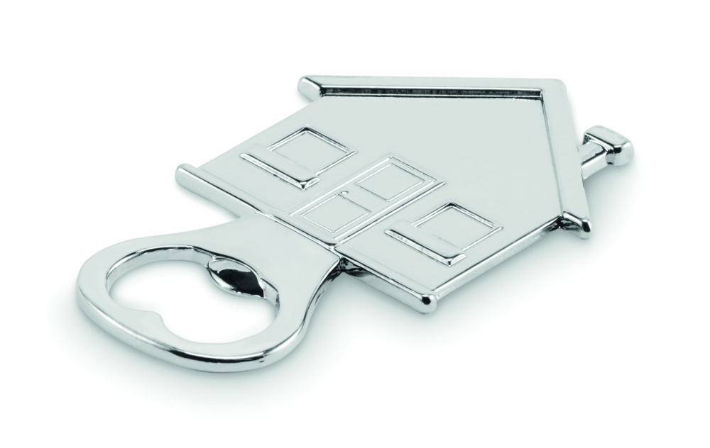 Logo trade corporate gift photo of: House shape bottle opener