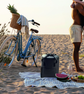 Logo trade corporate gifts image of: Cooler rucksack 600D RPET