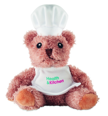 Logo trade promotional items picture of: Teddy bear plush chef